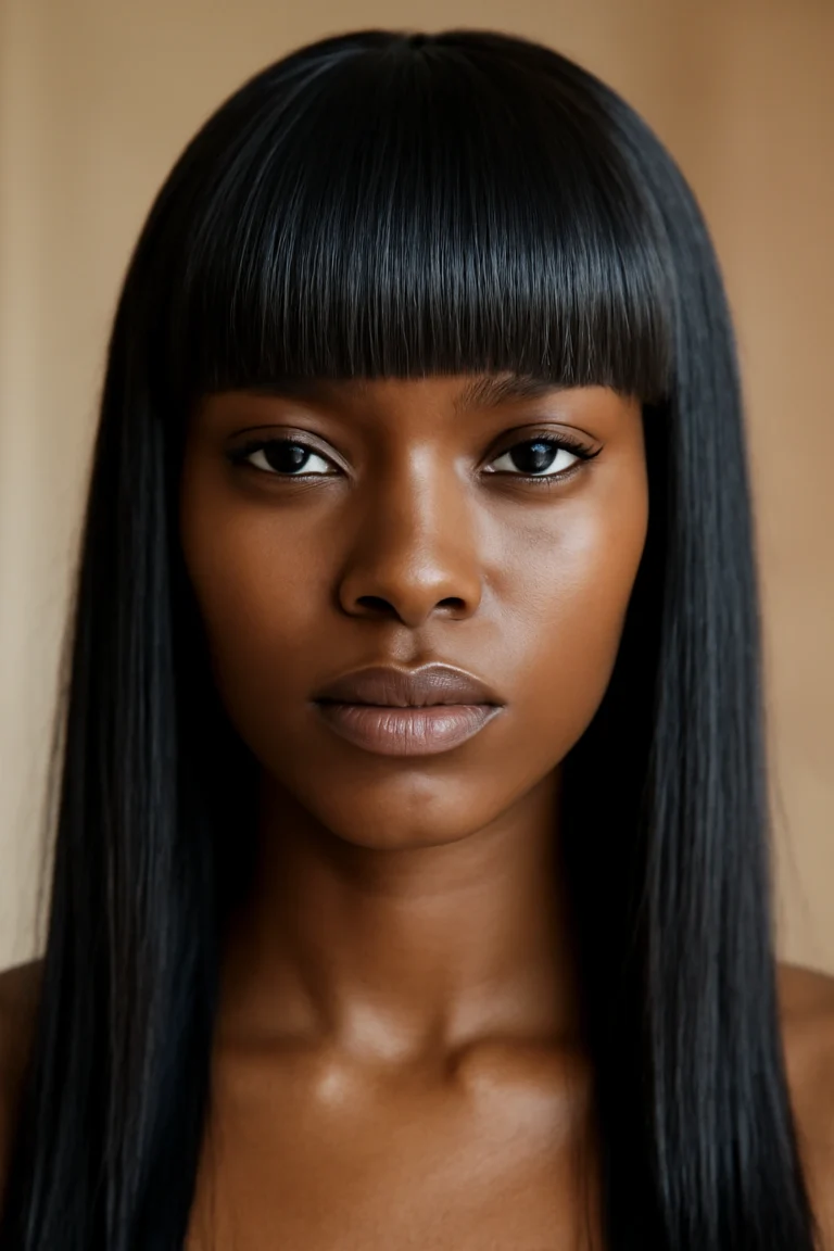 12 Bangs Hairstyles That Flatter Black Women