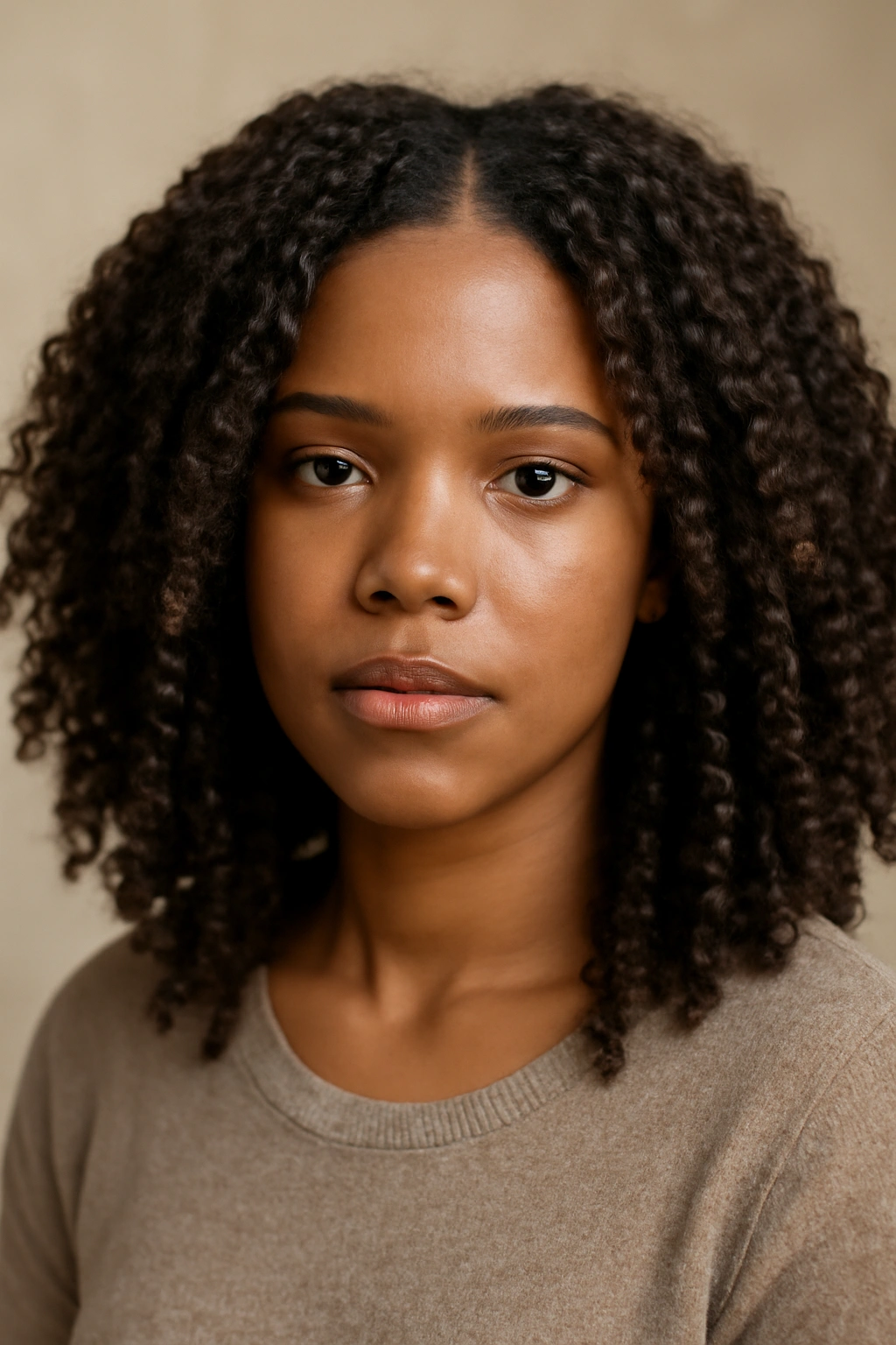 Defined curls and waves created by a braid-out