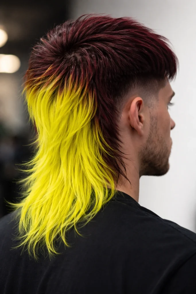 12 Dyed Mullet Haircuts Full Of Personality