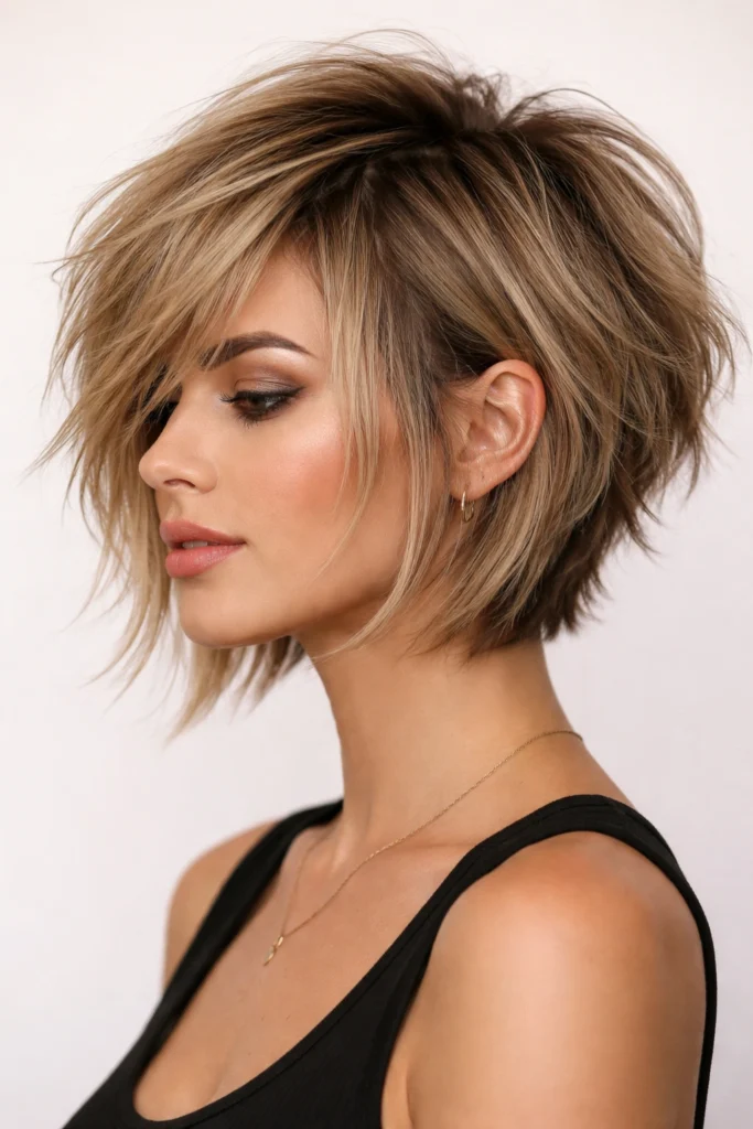 10 Short Inverted Bobs with Volume in the Back