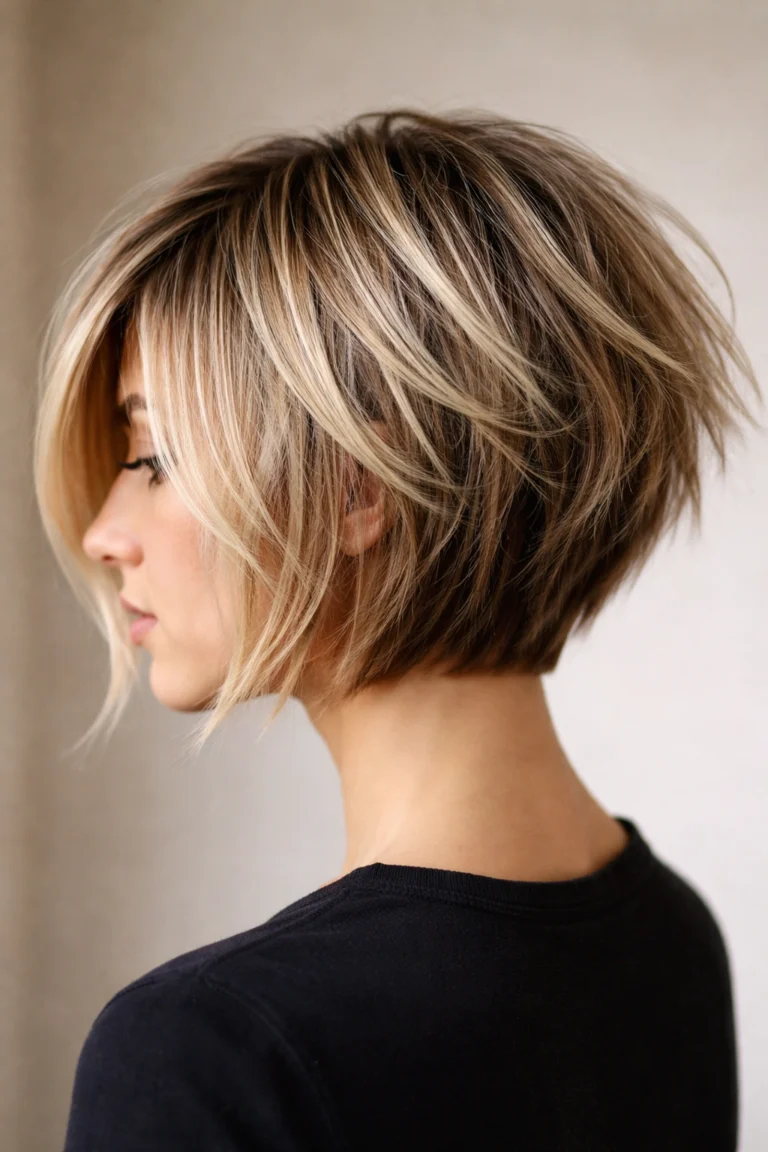 10 Stacked Angled Bobs That Boost Fine Hair