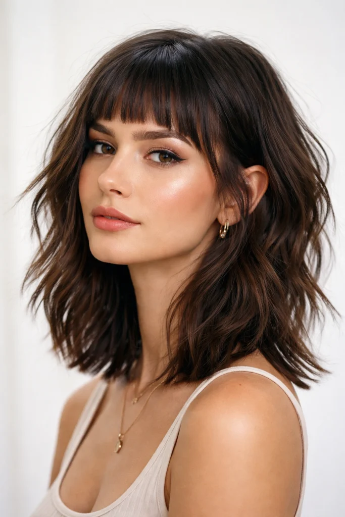 20 Medium Layered Cuts to Take to Your Stylist