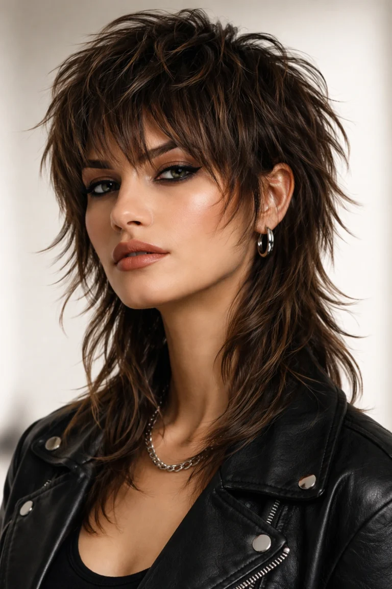 15 Mullet Shag Cuts with the Best of Both Styles