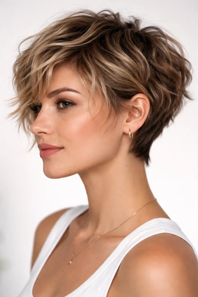 12 Wavy Pixie Styles Built for Wash and Go