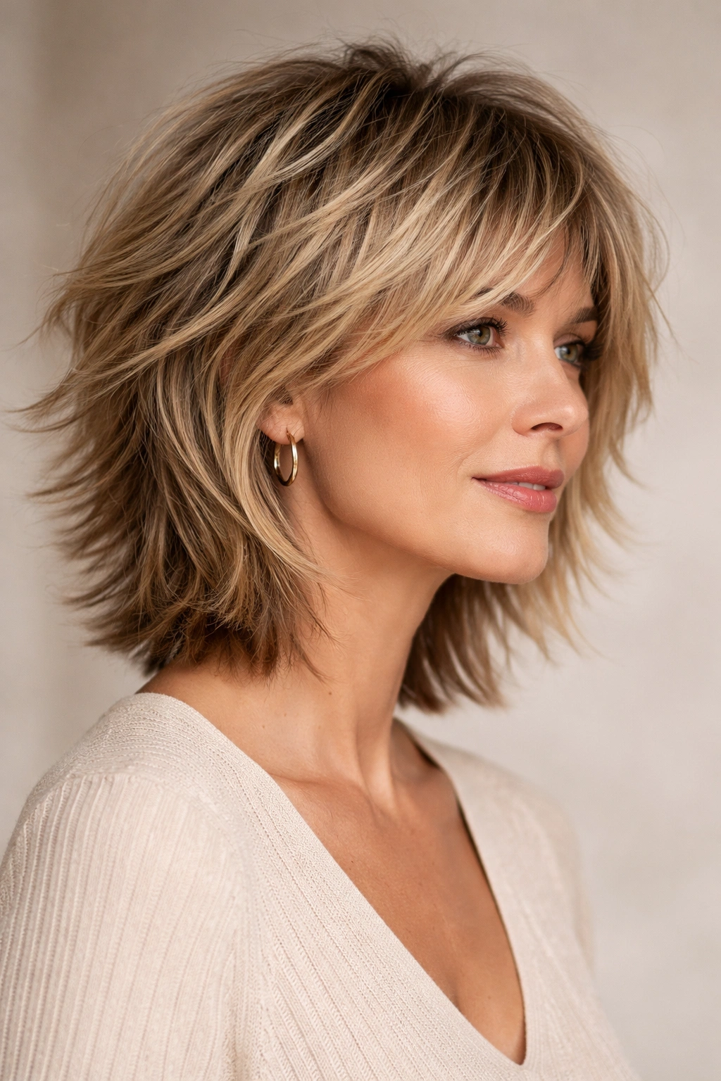 Modern choppy shag with layered texture for volume