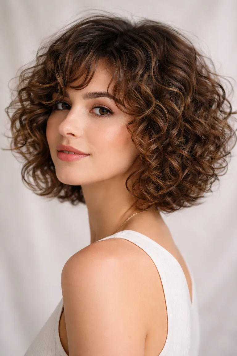 10 Curly Layered Short Cuts with Tons of Bounce