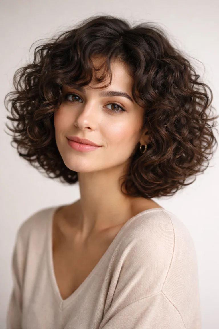 15 Short Curly Haircuts That Need Almost No Work