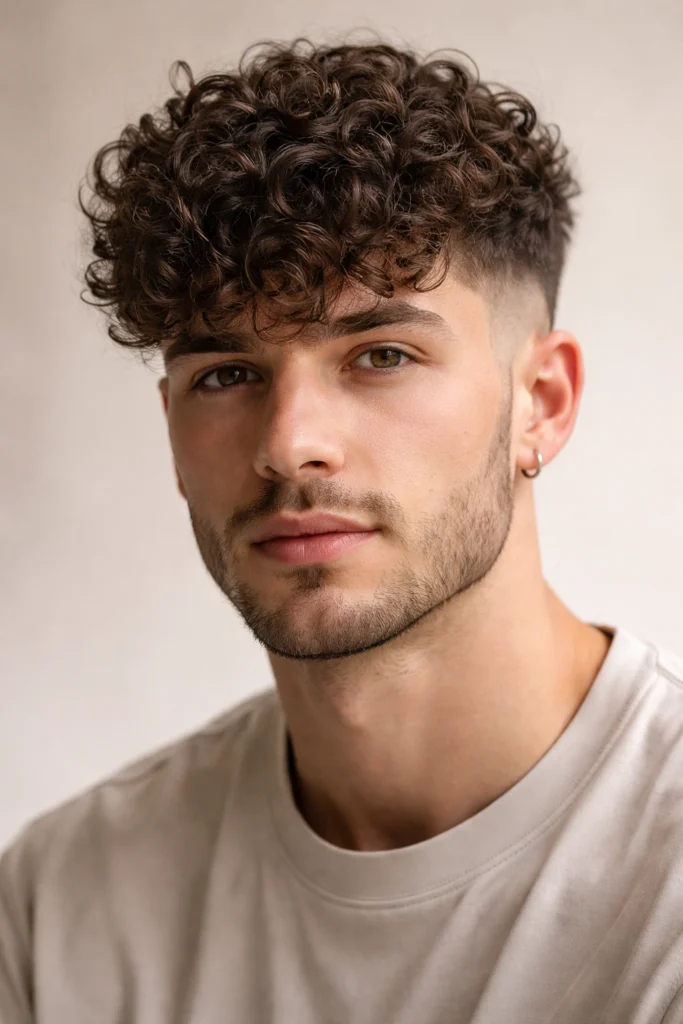 12 Haircuts For Men With Naturally Curly Hair