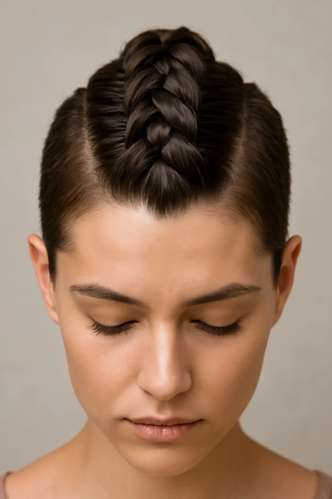 10 Mohawk Braid Styles for Short and Medium-Length Hair