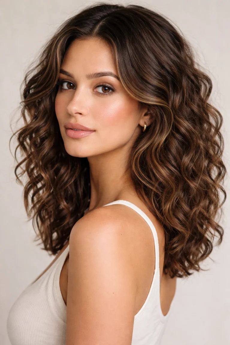 15 Curly Lob Haircuts at the Perfect Length