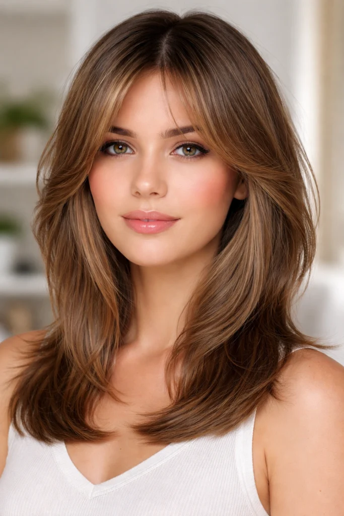 10 Feathered Haircuts for Medium Length Hair