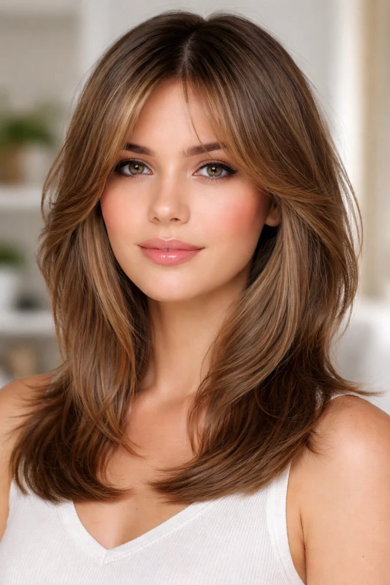 10 Feathered Haircuts for Medium Length Hair