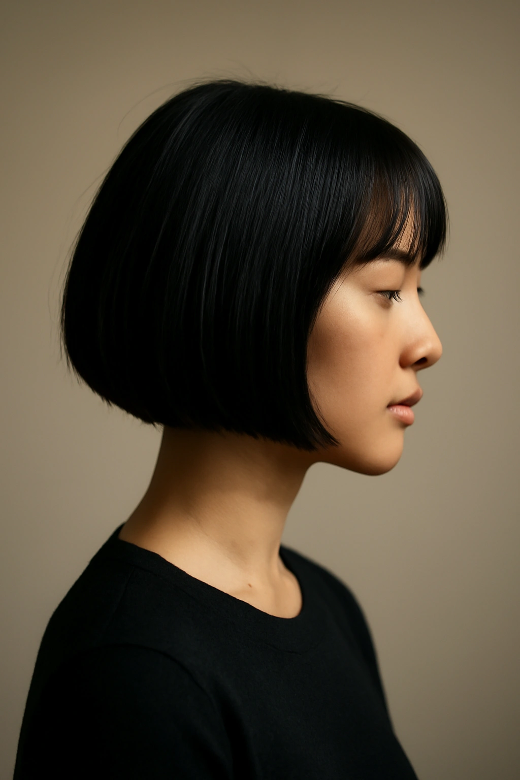 Silhouette of a classic bob hairstyle representing versatile final thoughts