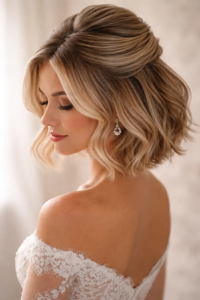 10 Wedding Hairstyles for Brides With Bob Haircuts
