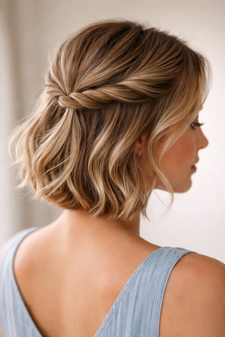 15 Easy Updos That Actually Work on Short Hair