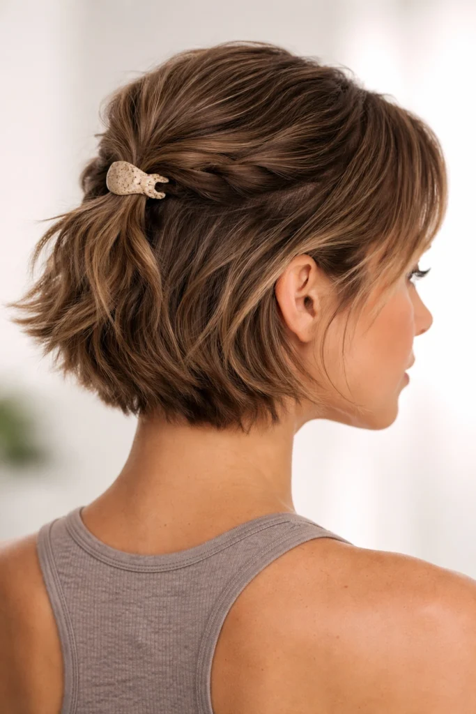 10 Gym Hairstyles for Short Hair That Stay Put