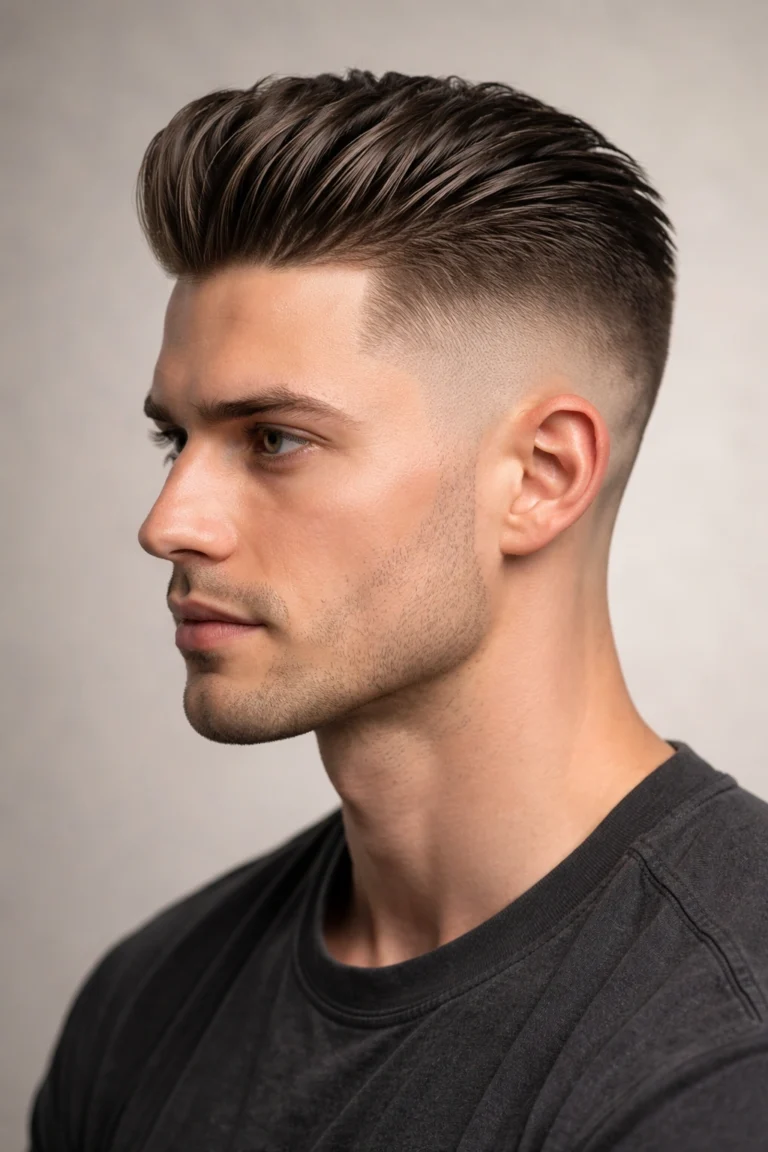 10 Slicked Back Short Hair Looks That Feel Polished