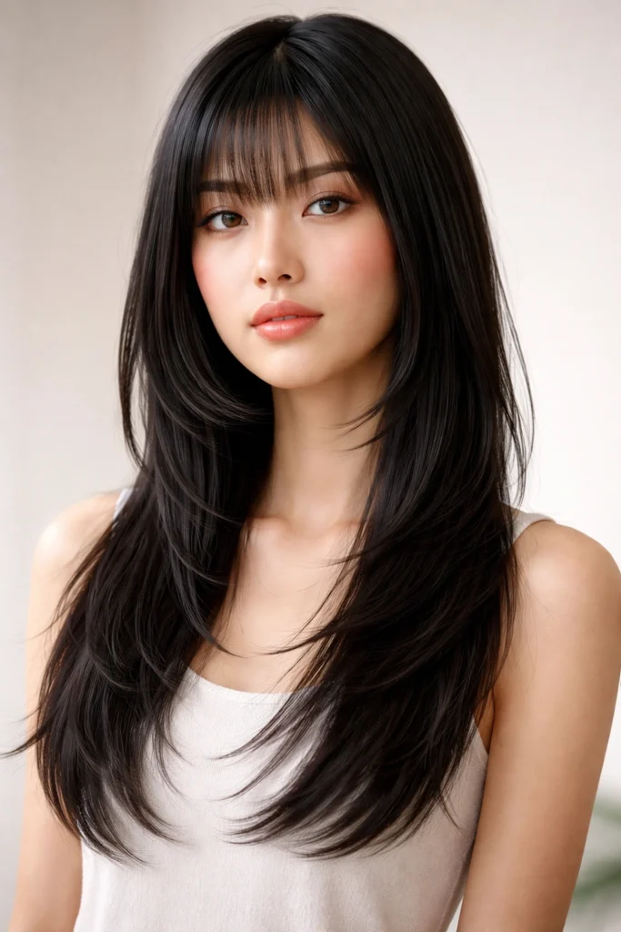 12 Hime Cut Hairstyles for Sleek Straight Hair