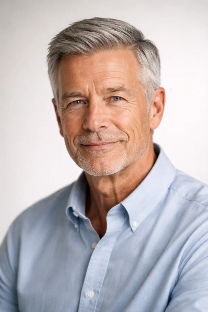 Hairstyles for Men in Their 70s: 18 Classic Low-Maintenance Cuts