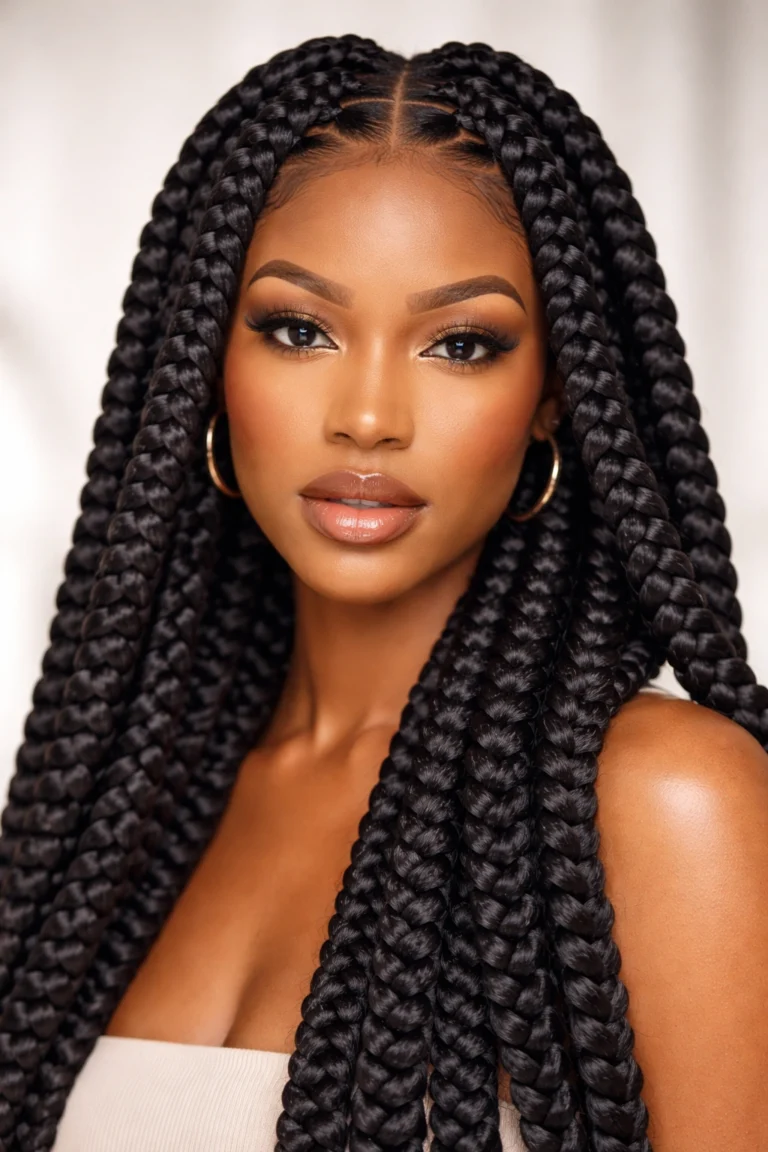 15 Knotless Braid Styles Black Women Are Wearing