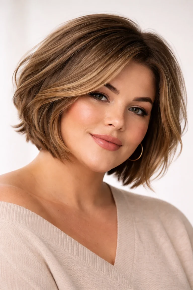 15 Flattering Short Haircuts for Plus Size Women