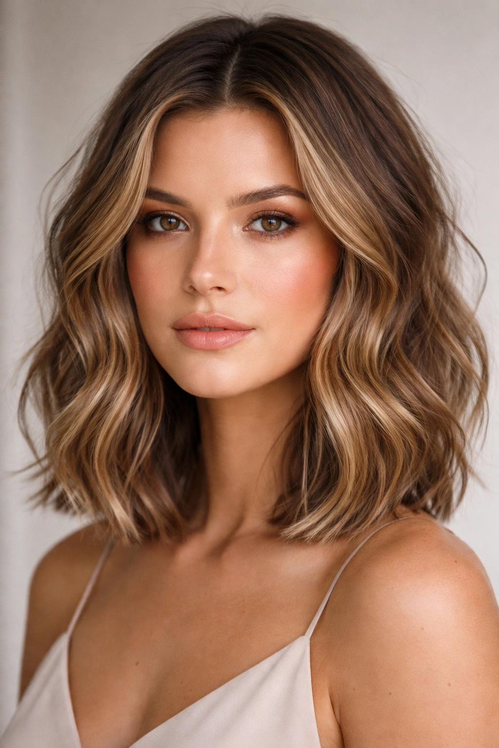 Lob with movement on a square-faced model with soft waves