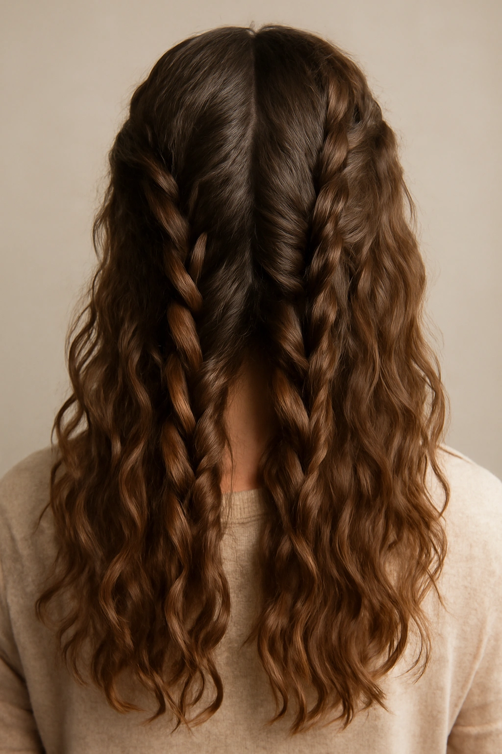 Loose braided waves created by unraveling loose braids