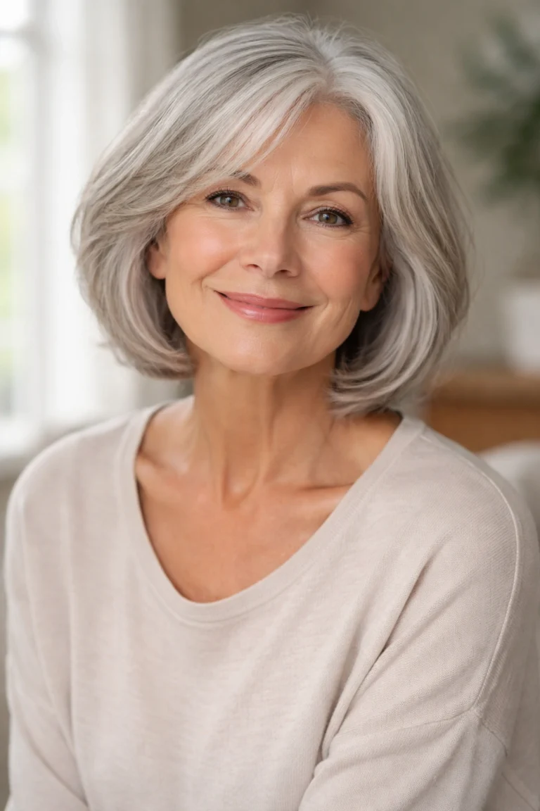 25 Low-Maintenance Hairstyles for Women Over 60