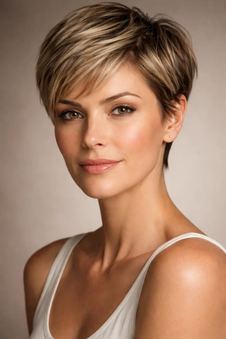 25 Short Hairstyles for Women Over 40