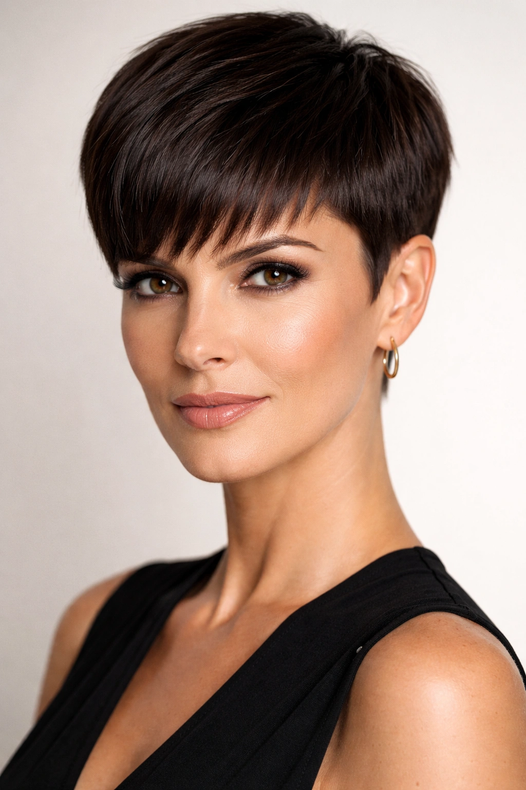 Close-up of a precision pixie with sharp, crisp lines