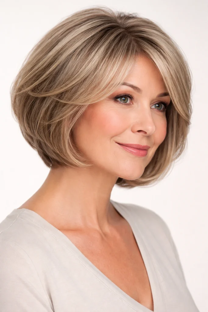 25 Hairstyles for Women Over 50 with Thin or Fine Hair