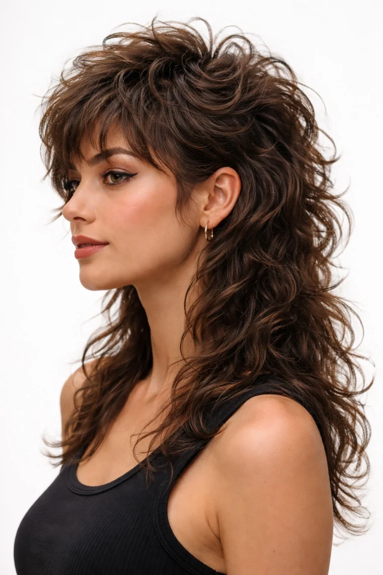 12 Curly Mullet Cuts with Serious Texture and Body