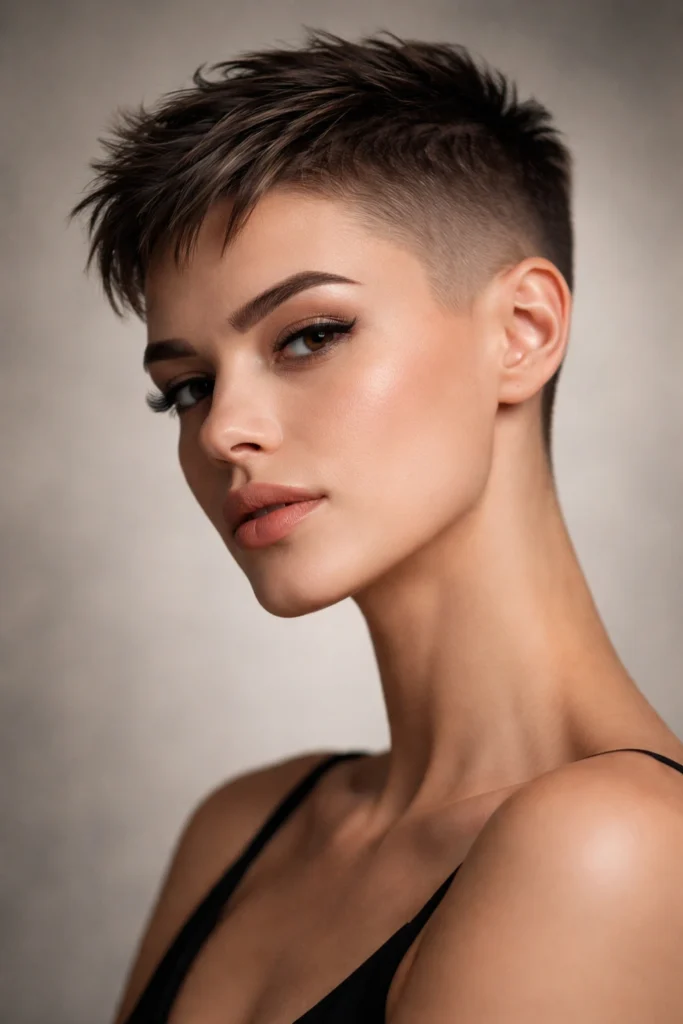 8 Shaved Pixie Cuts That Make a Bold Statement