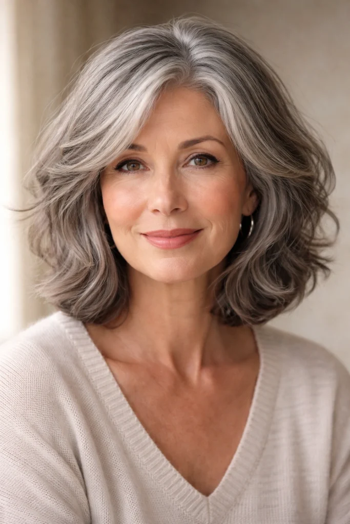 20 Haircuts For Women Over 60 By Face Shape