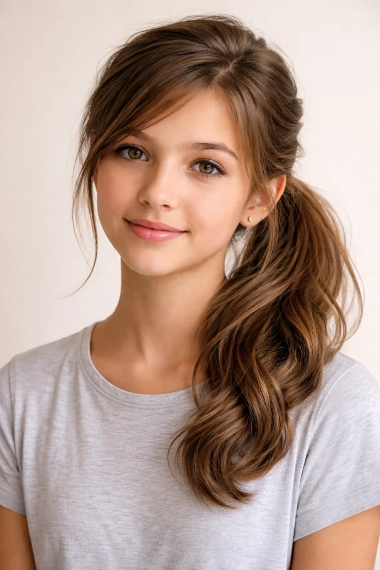 12 Hairstyles for 7th Graders: Junior High Styles