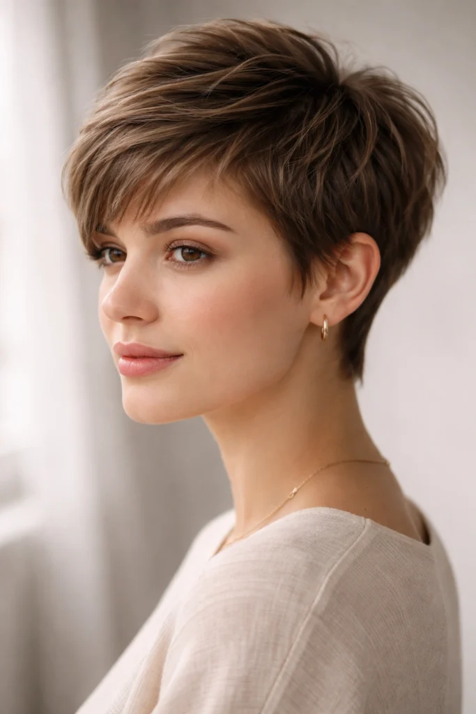 12 Pixie Cuts That Look Great on Rounder Faces