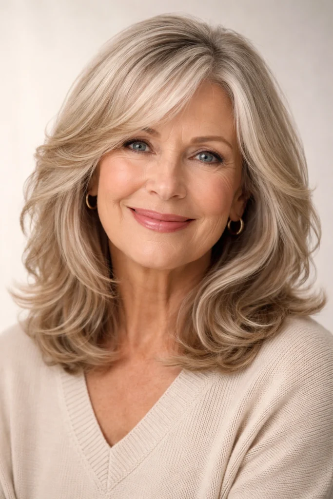 25 Medium-Length Hairstyles for Women Over 70