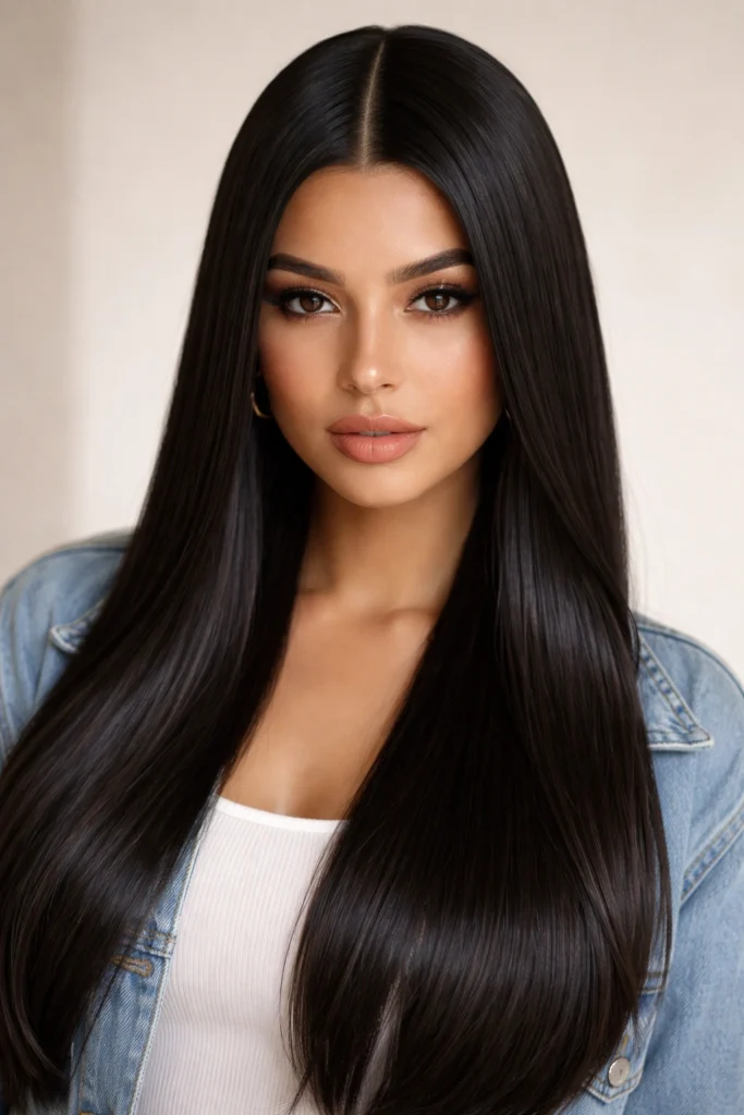 10 Hair Ideas For A Casual Shirt And Jeans Outfit
