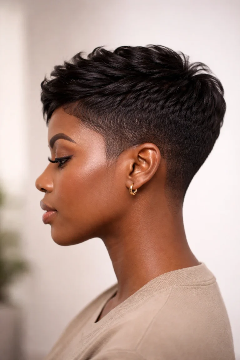 12 Short Relaxed Hairstyles for Black Women