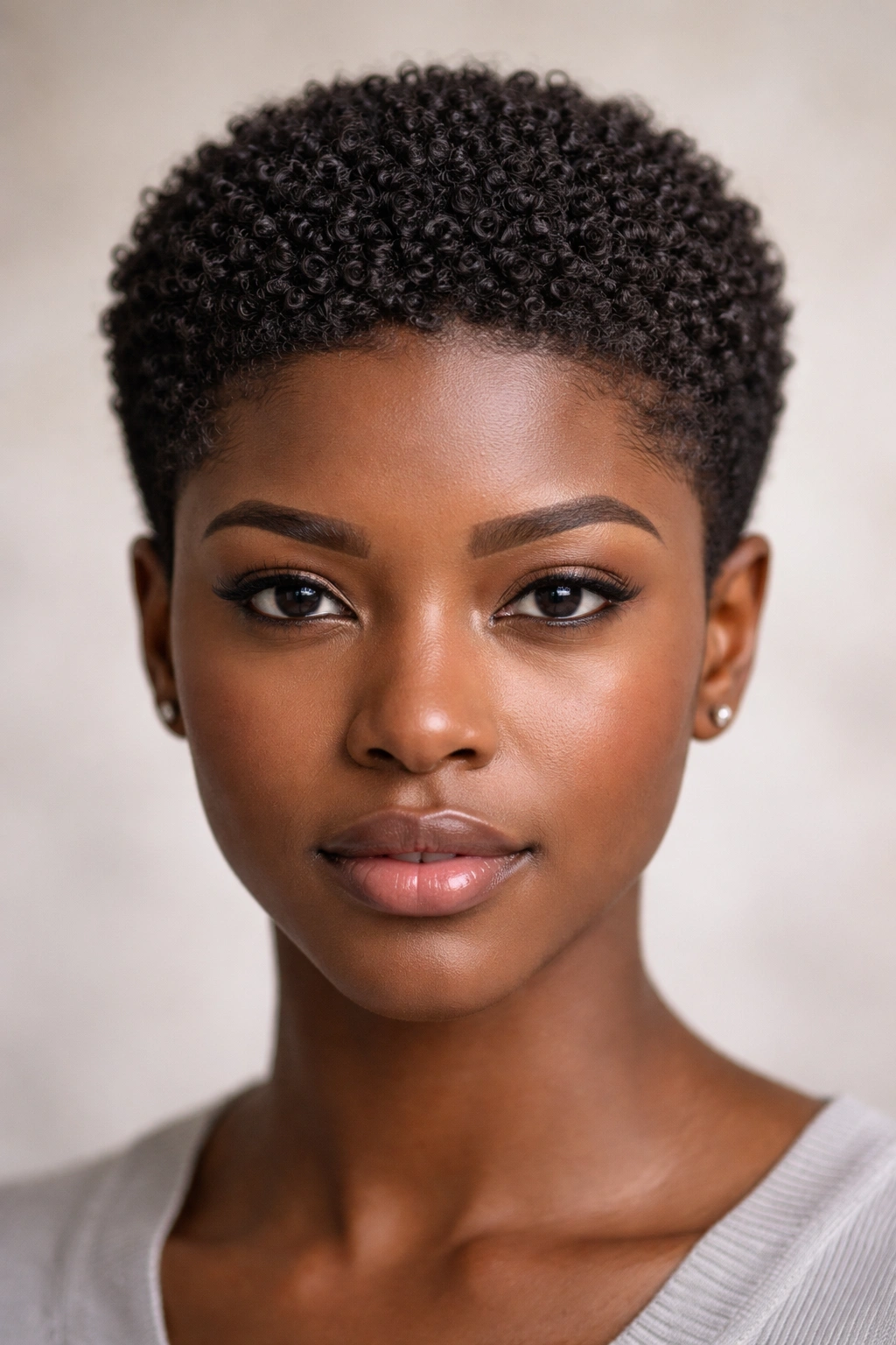 Short, precise 4C textured crop with even crown texture