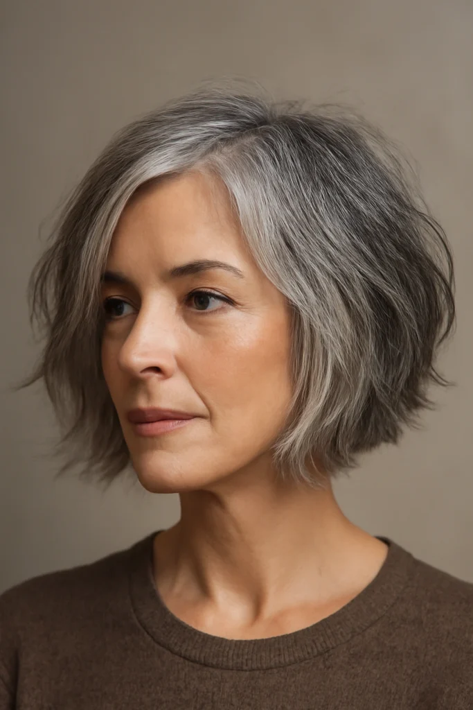 10 Short Haircuts for Women Embracing Their Gray Hair