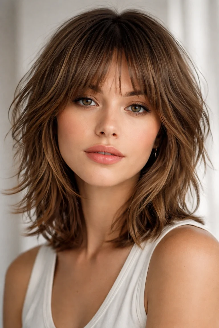 18 Haircuts That Slim and Sculpt a Round Face