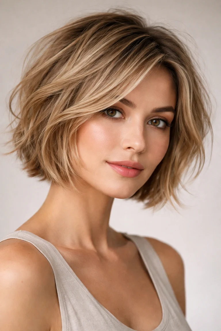 12 Short Haircuts for Women with Baby Fine Hair