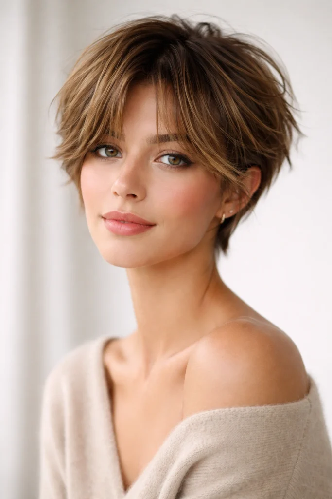 18 Pixie Cuts with Bangs for Any Face Shape