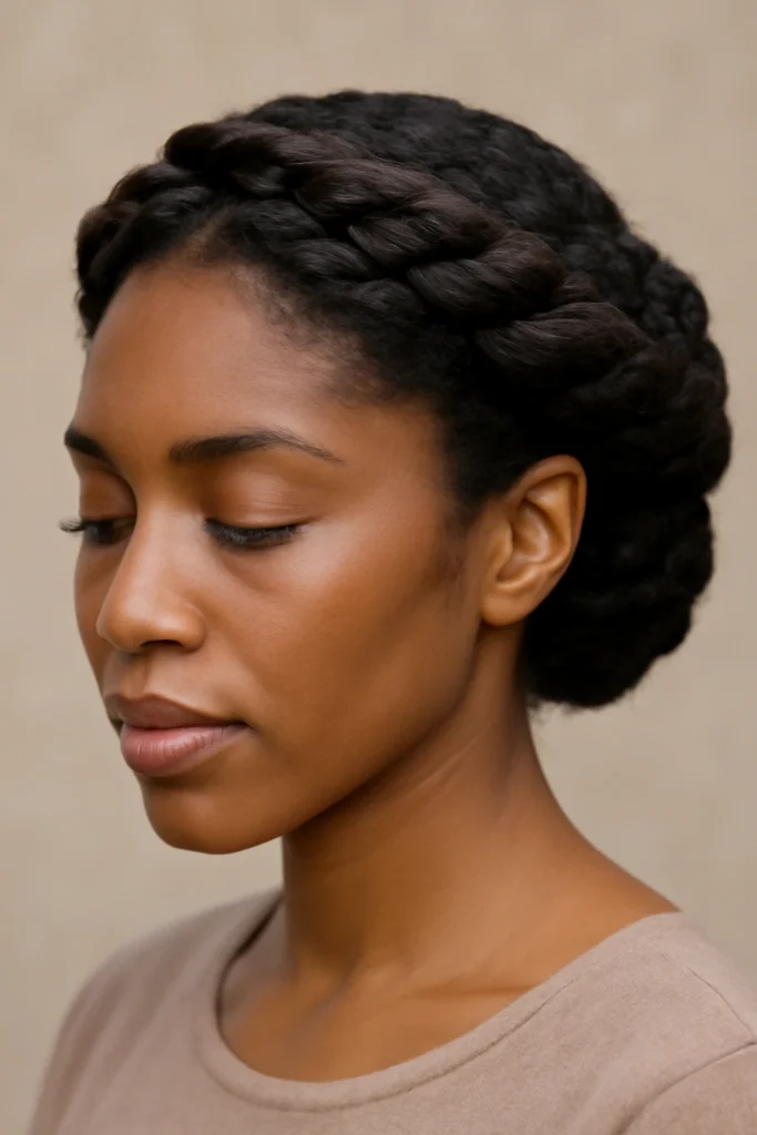 10 Pretty Natural Hair Updos for Special Occasions