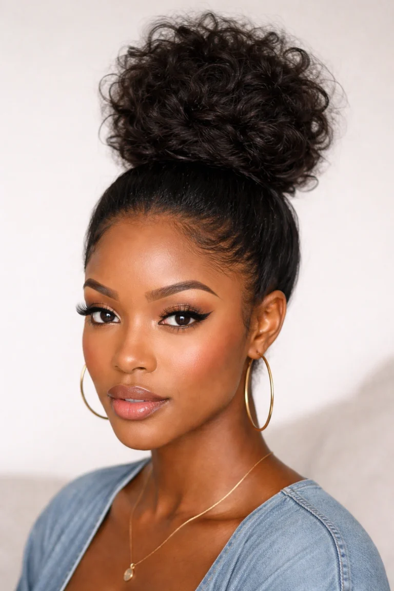 12 Hairstyles for Black Women with Round Faces