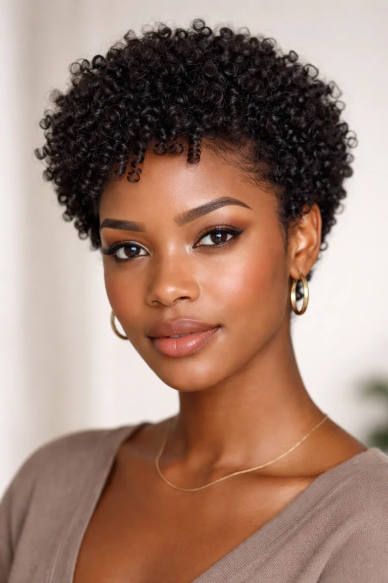 20 Short Natural Hairstyles for Black Women