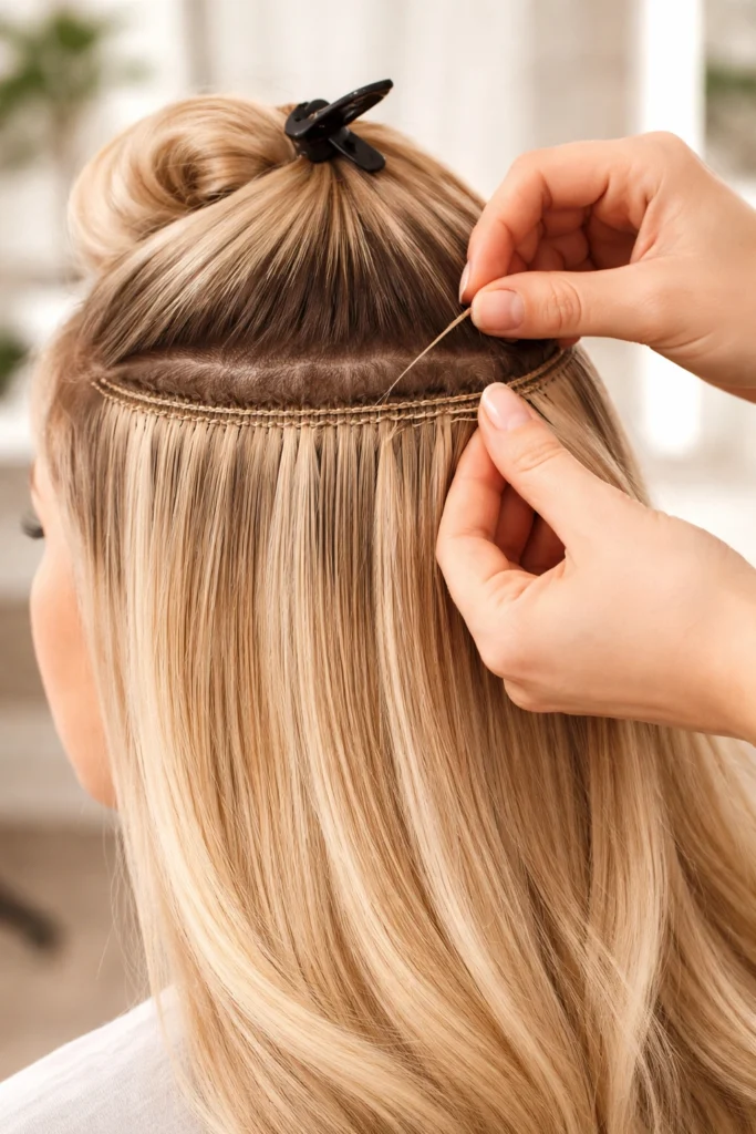 What Is a Hair Extension Weft?