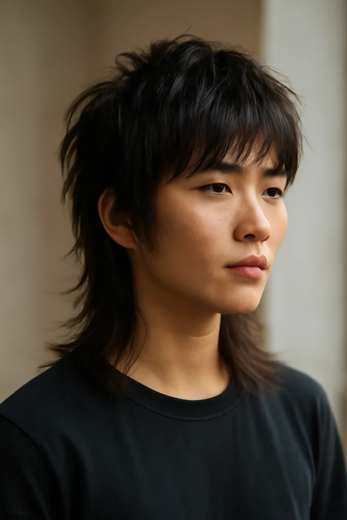 12 Asian Mullet Haircuts That Are Trending Right Now